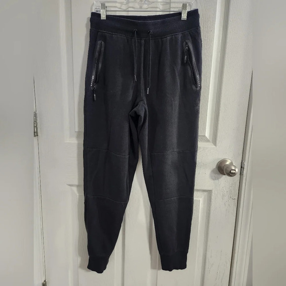 Spyder Active proweb black jogger pull on loungewear sweatpants men small - Picture 2 of 12